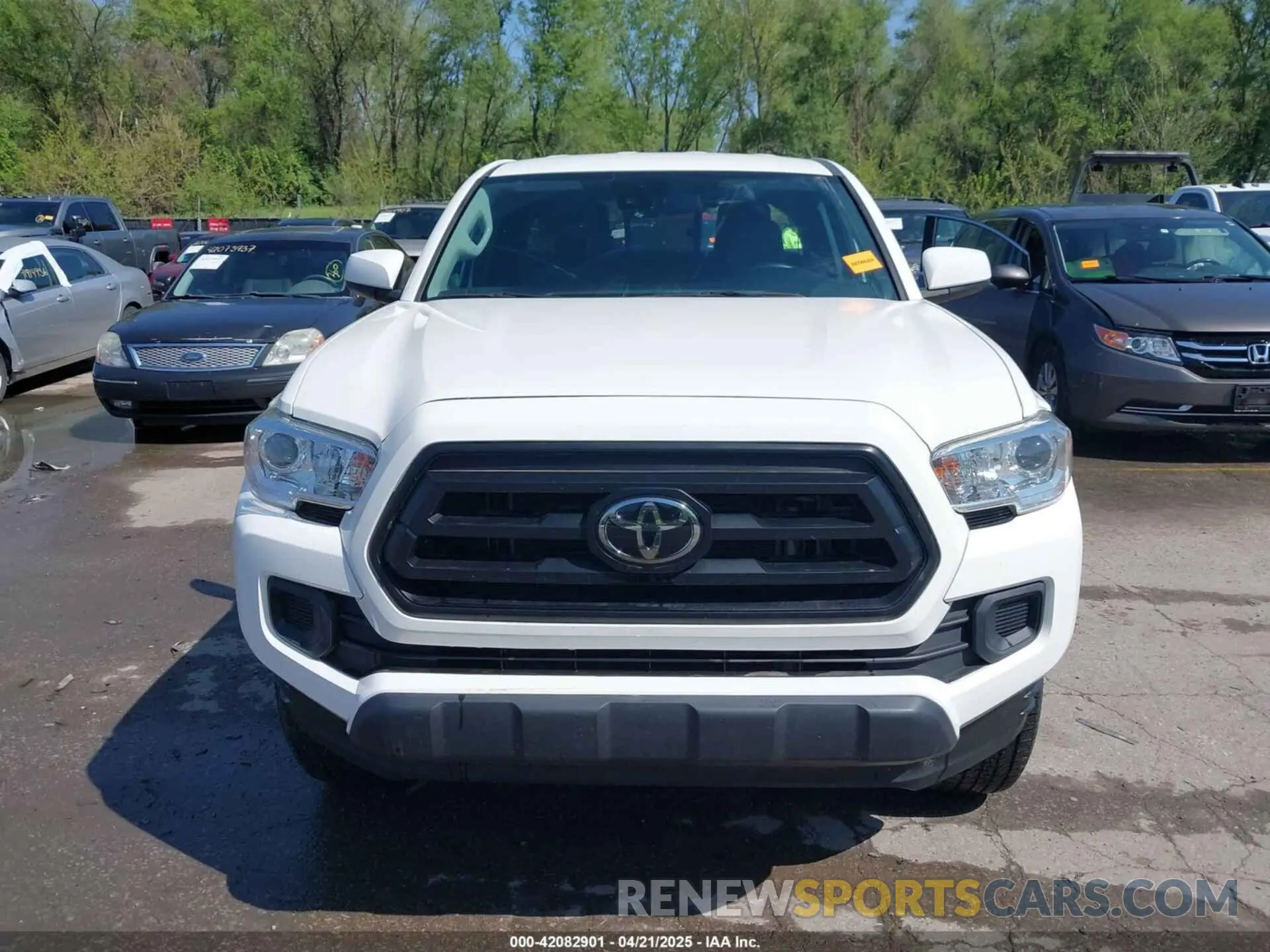 12 fotografías del automóvil dañado 3TYRX5GNXMT024248 TOYOTA TACOMA 2021