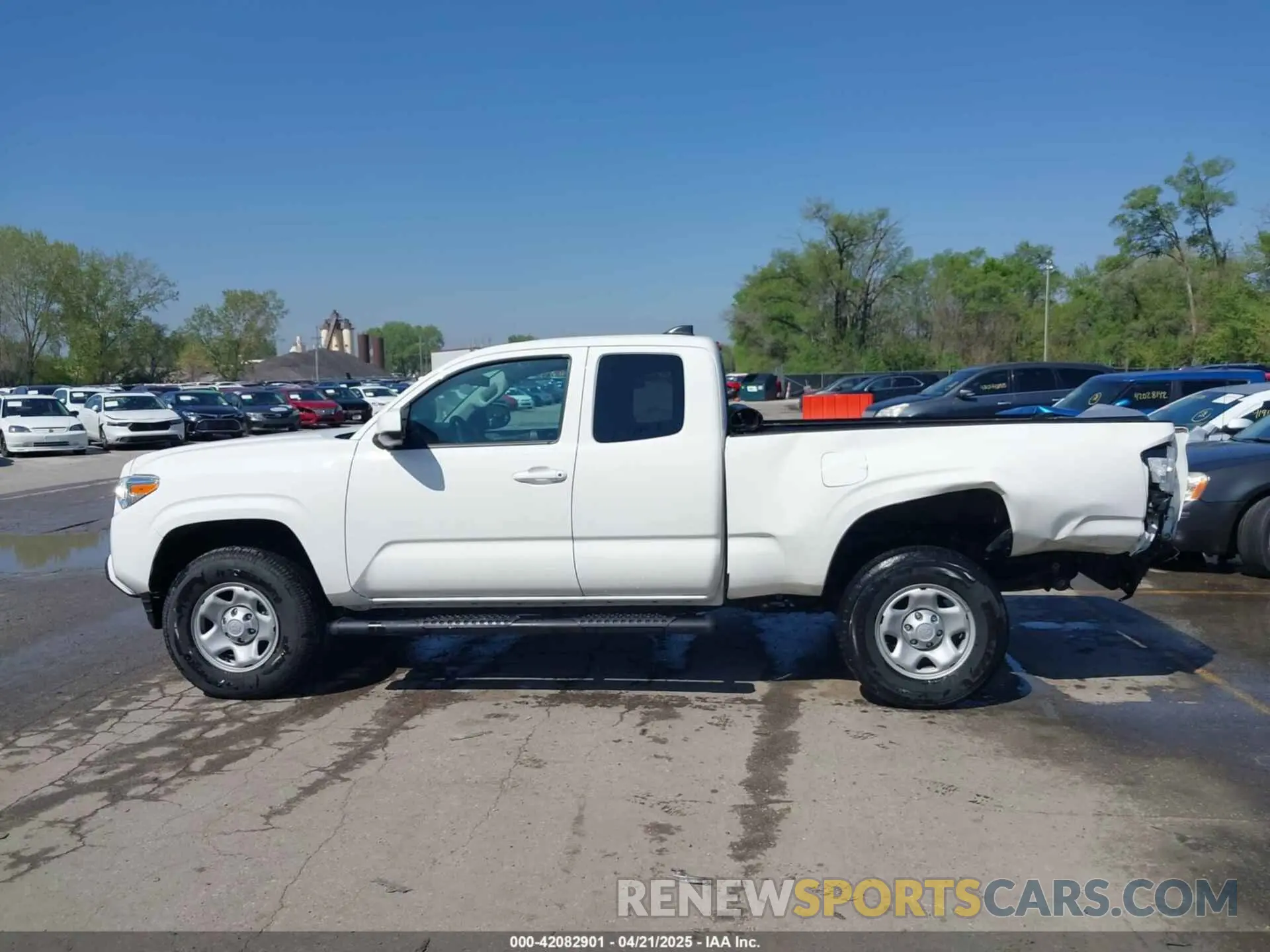 14 fotografías del automóvil dañado 3TYRX5GNXMT024248 TOYOTA TACOMA 2021