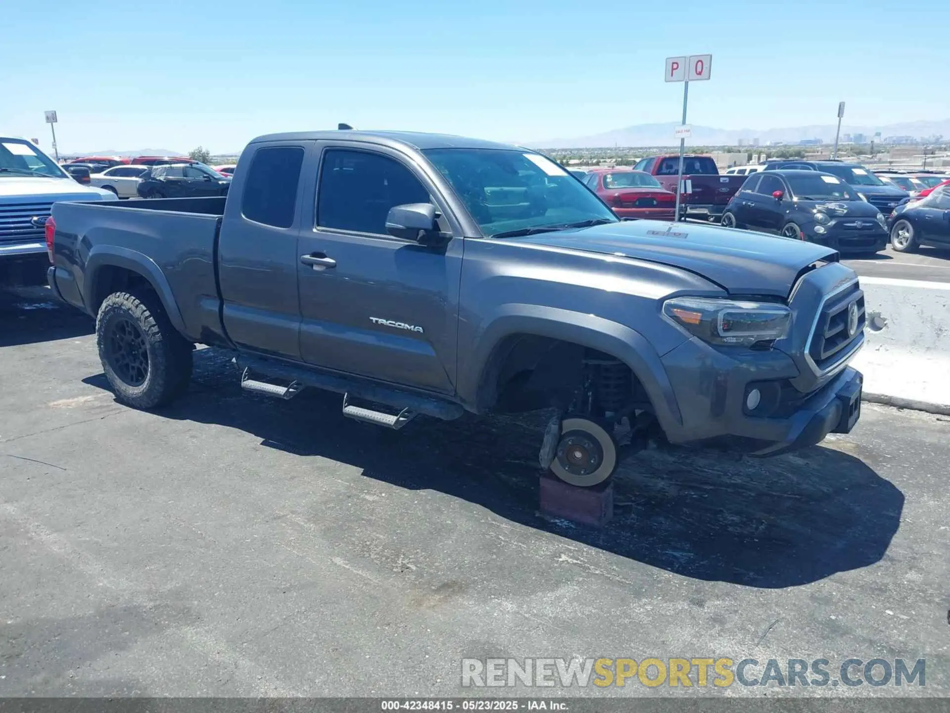 1 fotografías del automóvil dañado 3TYRZ5CN0MT008088 TOYOTA TACOMA 2021