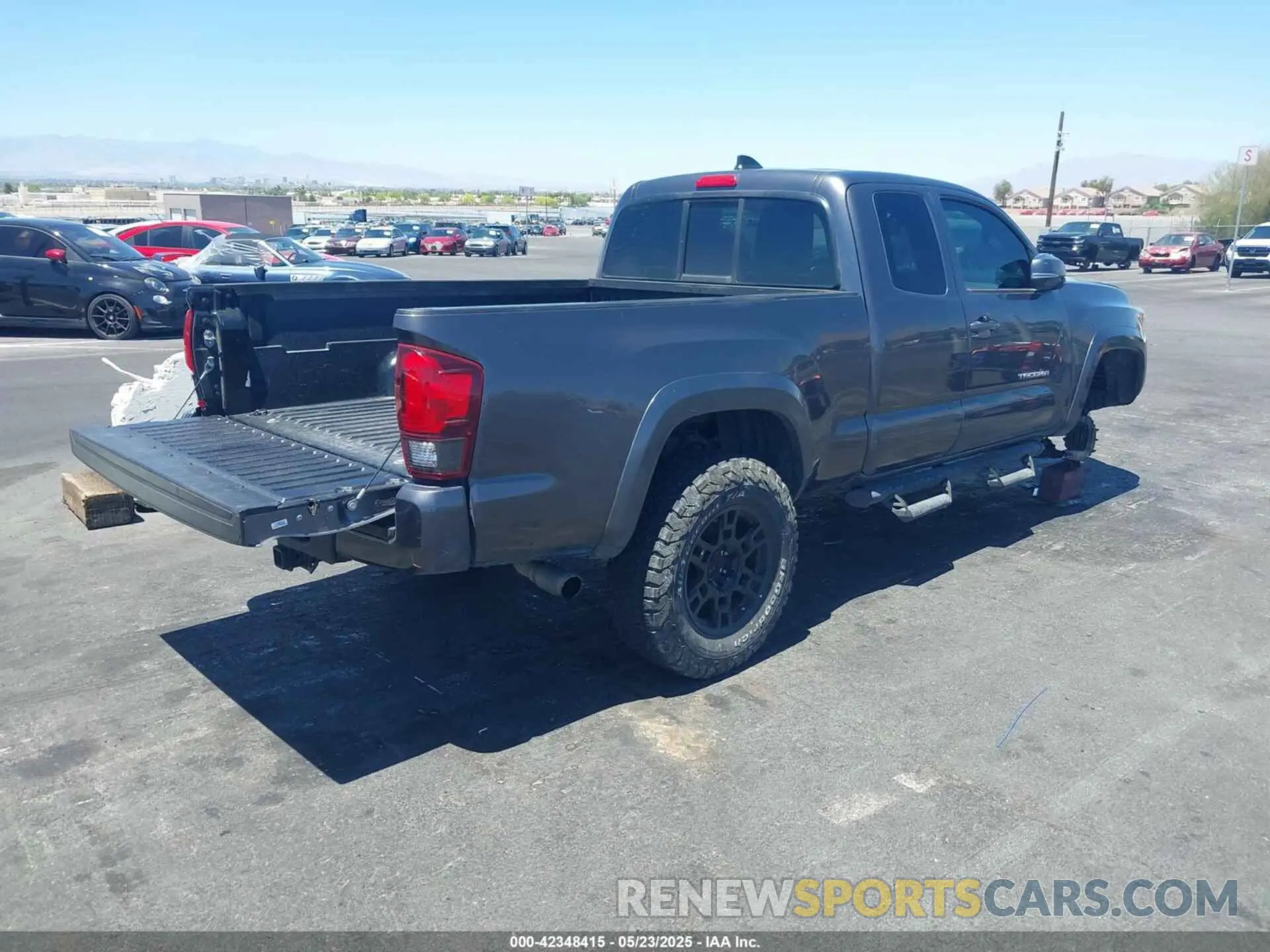 4 fotografías del automóvil dañado 3TYRZ5CN0MT008088 TOYOTA TACOMA 2021