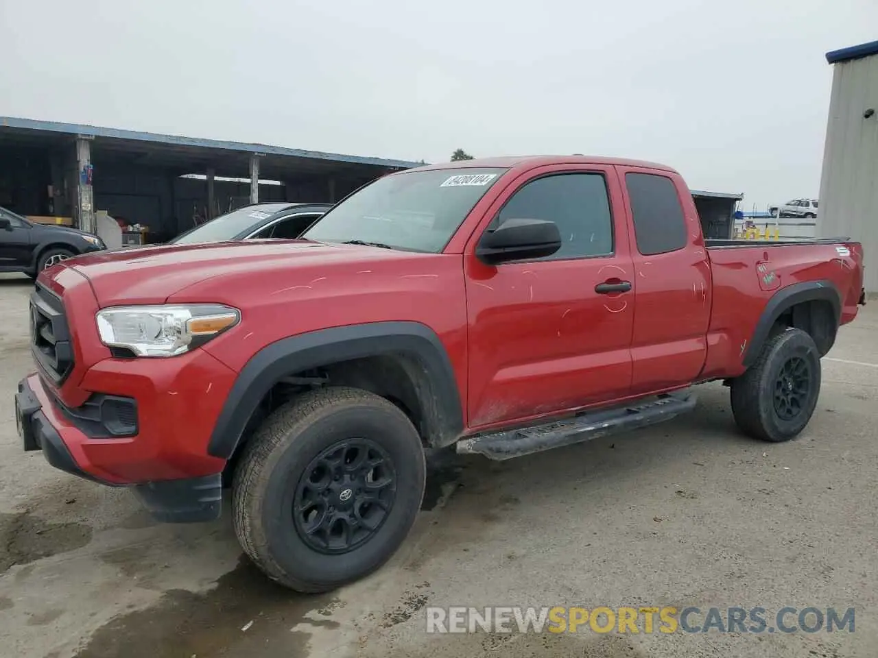1 fotografías del automóvil dañado 3TYRZ5CN7MT005432 TOYOTA TACOMA 2021