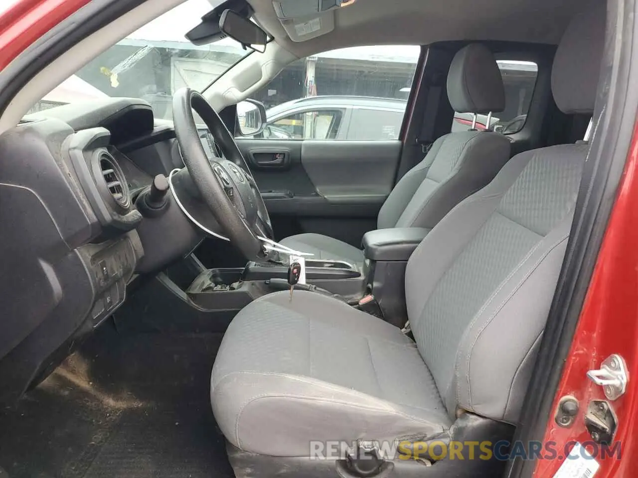 7 fotografías del automóvil dañado 3TYRZ5CN7MT005432 TOYOTA TACOMA 2021