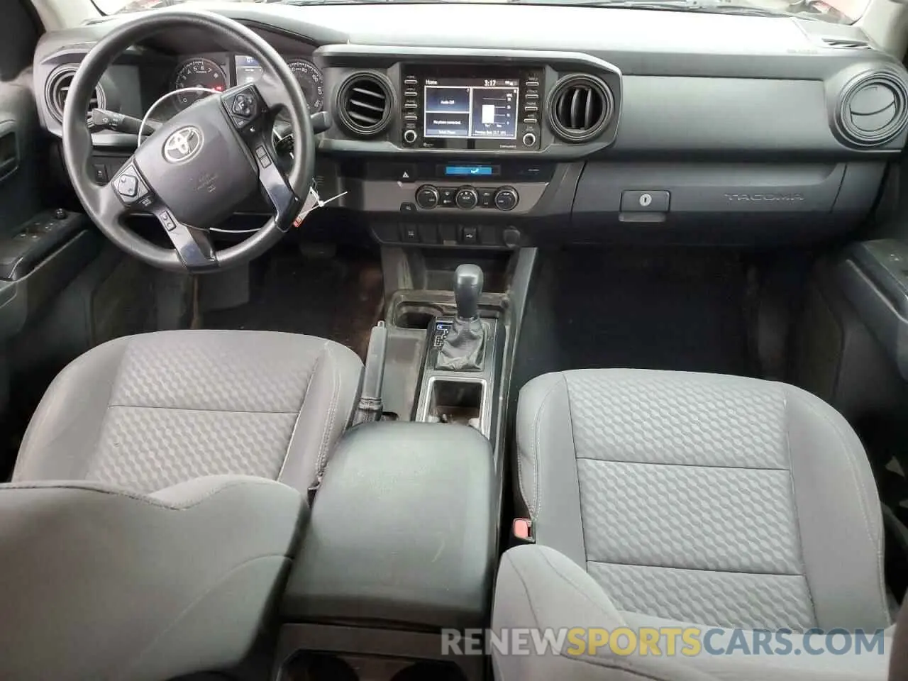 8 fotografías del automóvil dañado 3TYRZ5CN7MT005432 TOYOTA TACOMA 2021