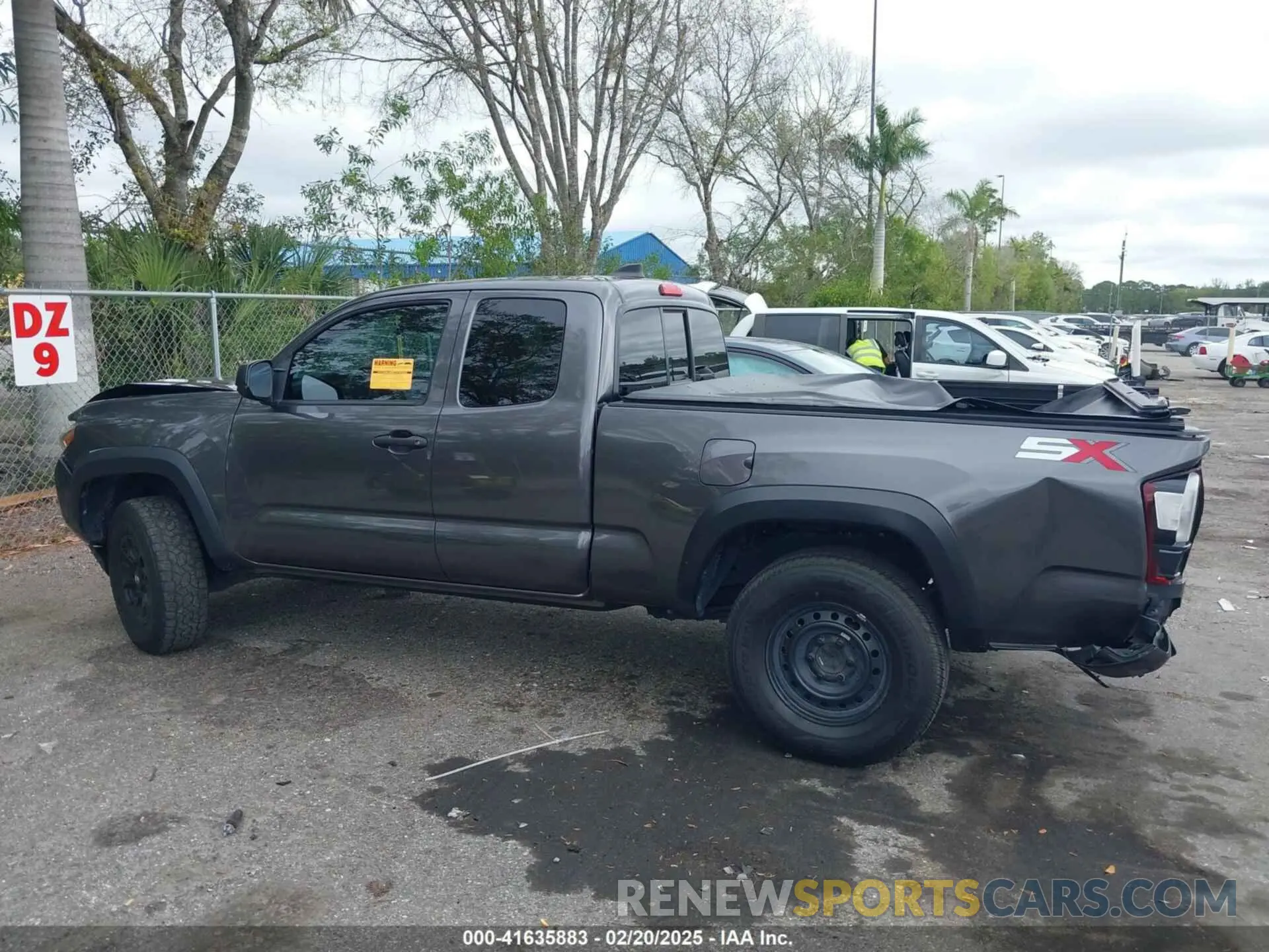 13 fotografías del automóvil dañado 3TYRZ5CN9MT007926 TOYOTA TACOMA 2021