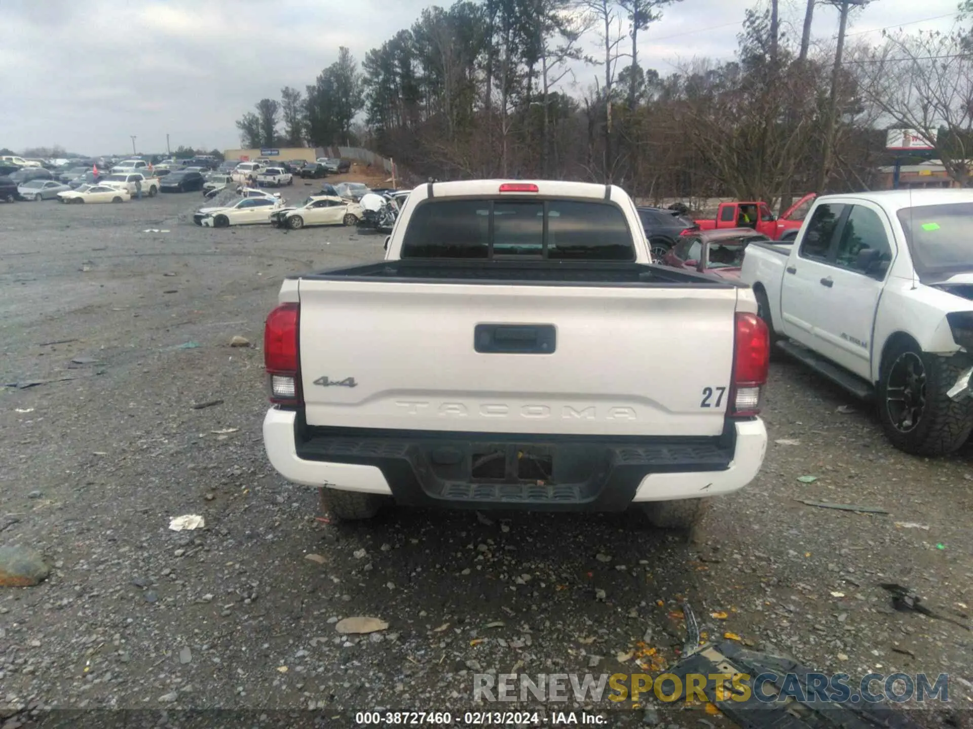 16 fotografías del automóvil dañado 3TYSX5EN0MT006944 TOYOTA TACOMA 2021