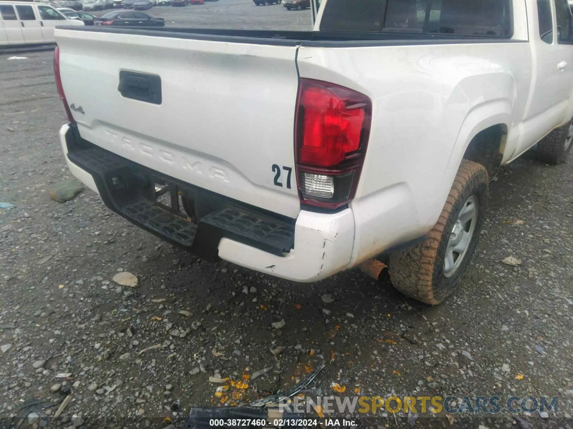 6 fotografías del automóvil dañado 3TYSX5EN0MT006944 TOYOTA TACOMA 2021