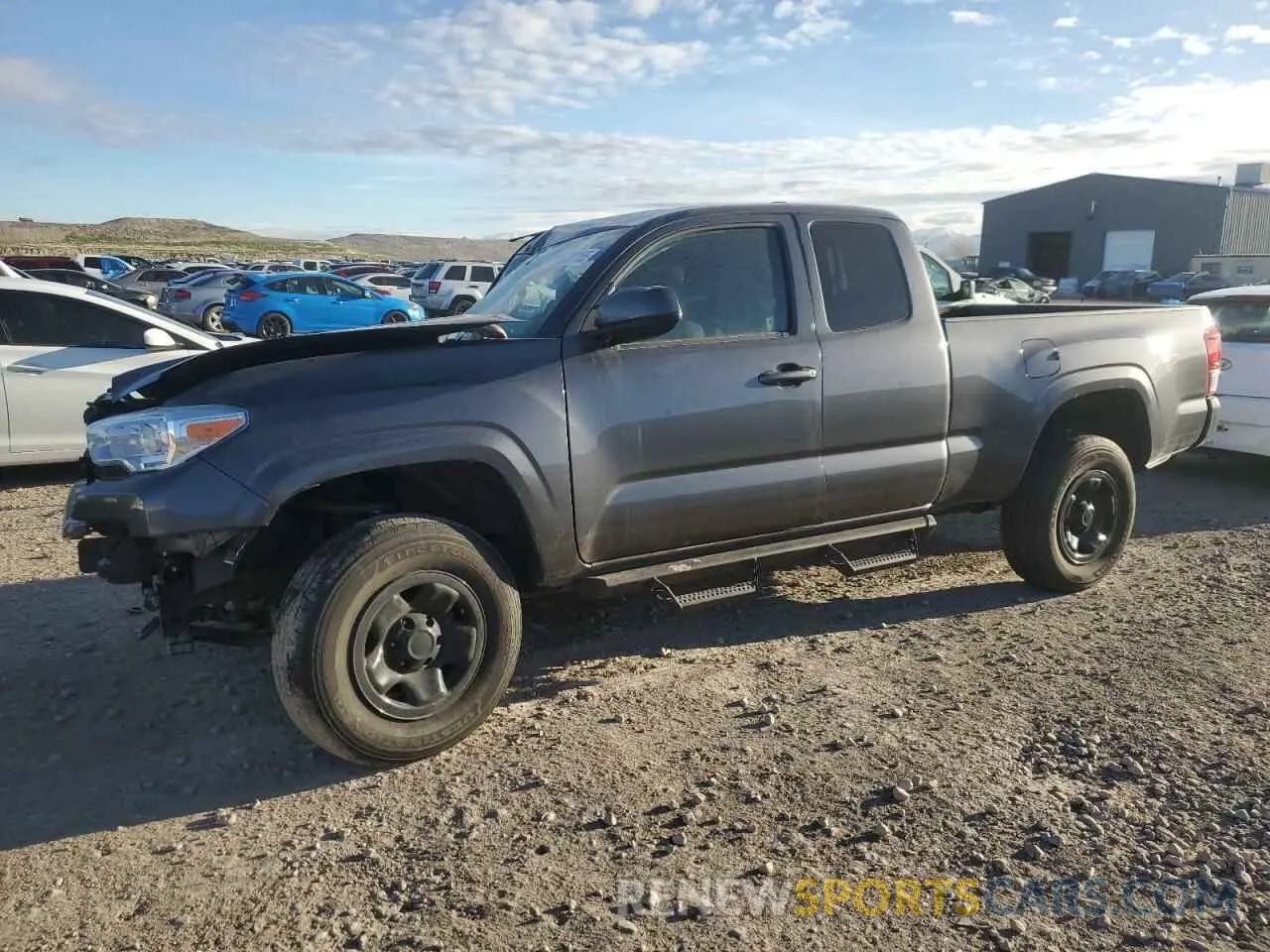 1 fotografías del automóvil dañado 3TYSX5EN1MT007276 TOYOTA TACOMA 2021