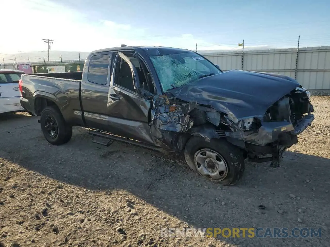 4 fotografías del automóvil dañado 3TYSX5EN1MT007276 TOYOTA TACOMA 2021