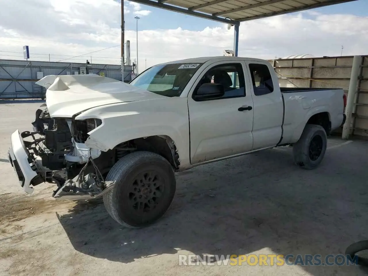 1 fotografías del automóvil dañado 3TYSX5EN1MT008928 TOYOTA TACOMA 2021