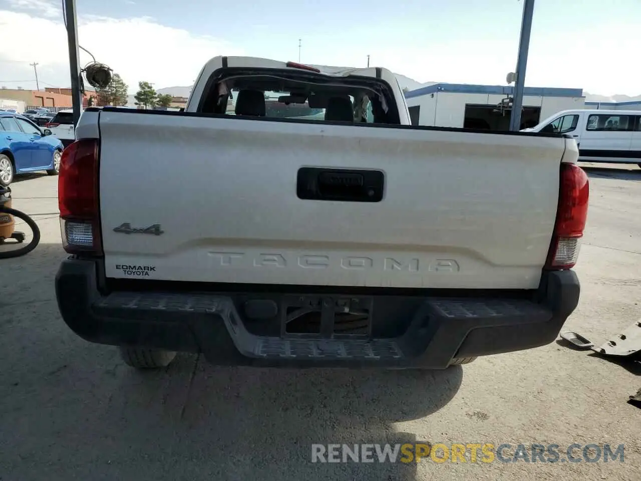 6 fotografías del automóvil dañado 3TYSX5EN1MT008928 TOYOTA TACOMA 2021