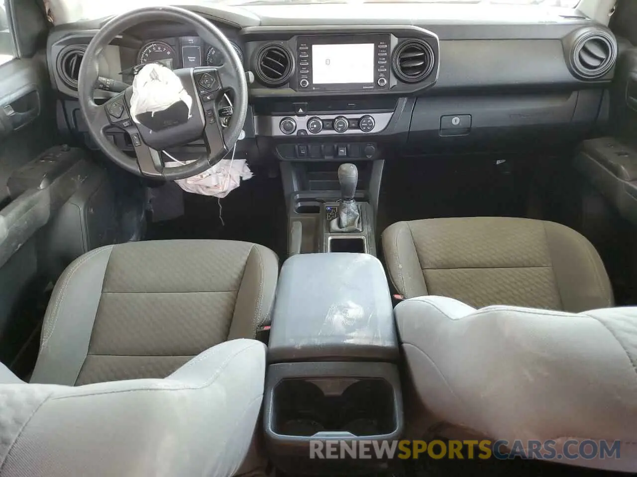 8 fotografías del automóvil dañado 3TYSX5EN1MT008928 TOYOTA TACOMA 2021