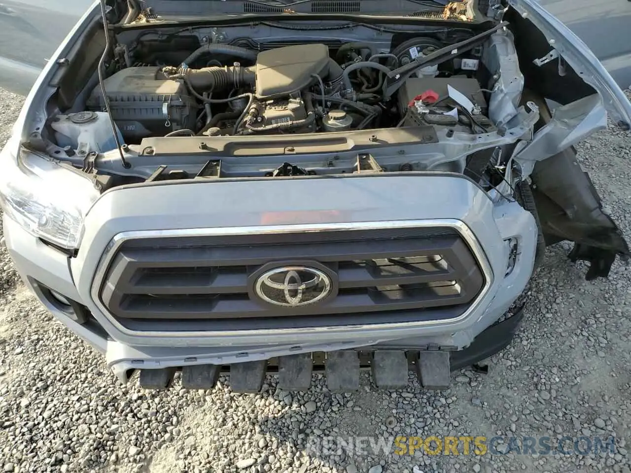 7 fotografías del automóvil dañado 3TYSX5EN3MT007019 TOYOTA TACOMA 2021