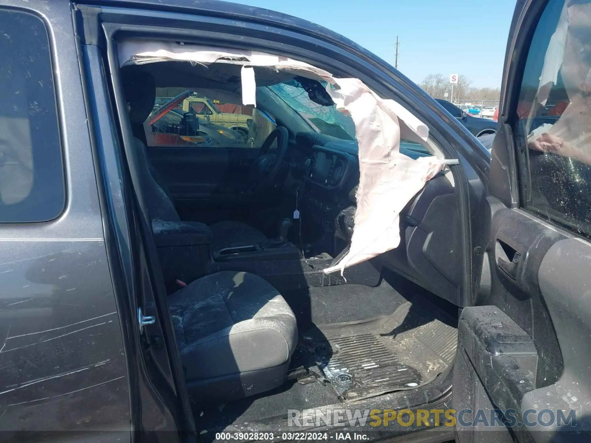 5 fotografías del automóvil dañado 3TYSX5EN5MT007619 TOYOTA TACOMA 2021