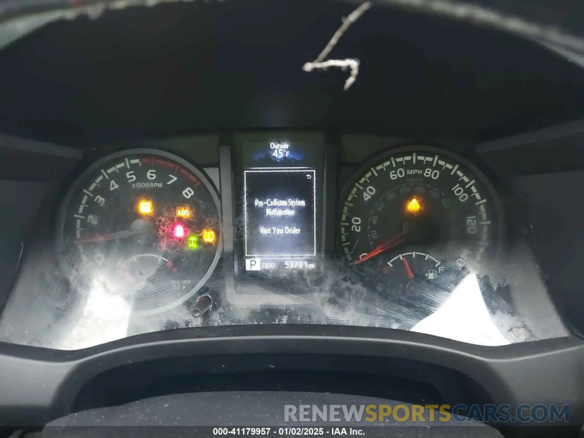 7 fotografías del automóvil dañado 3TYSX5EN8MT009400 TOYOTA TACOMA 2021