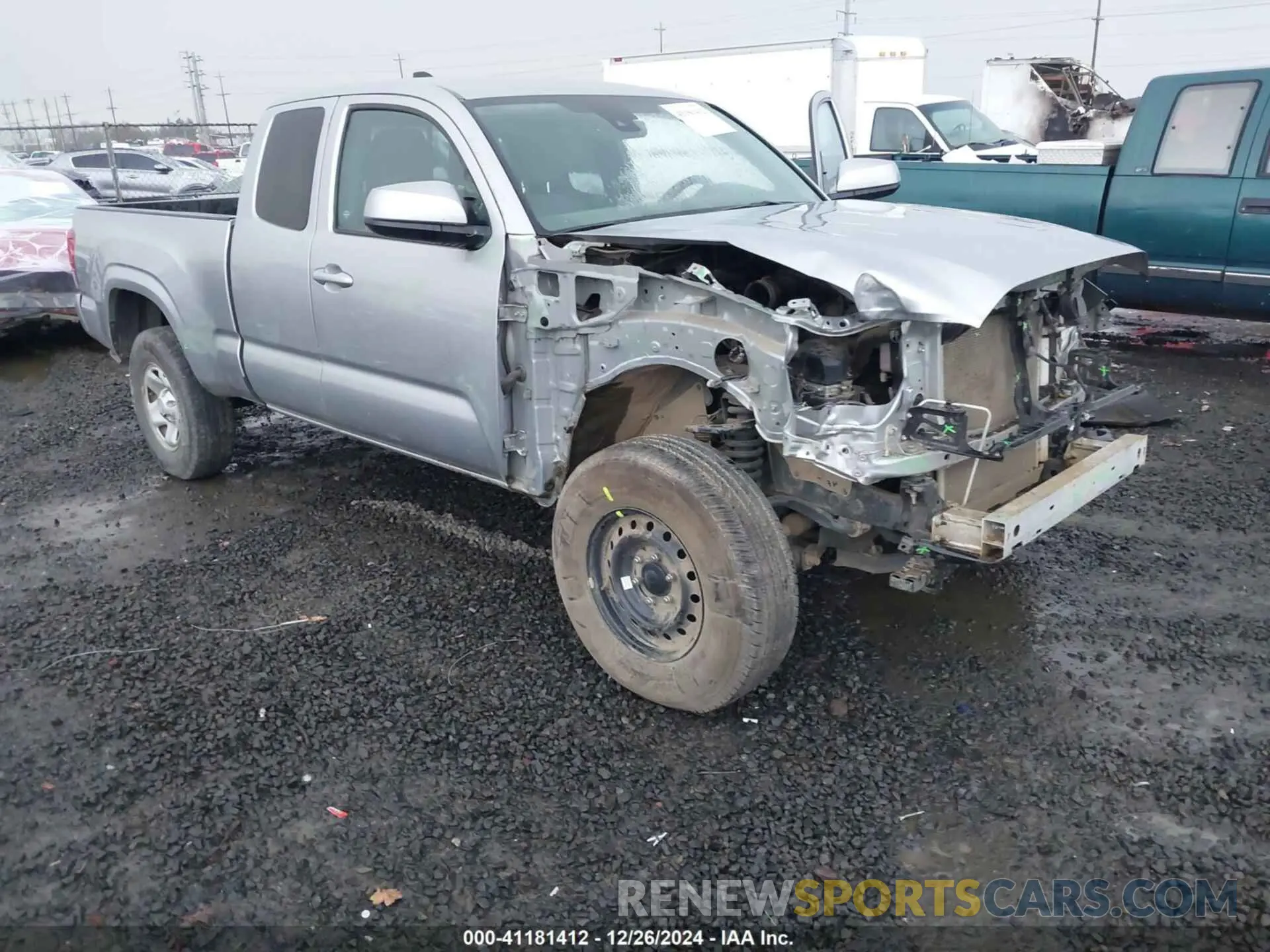 1 fotografías del automóvil dañado 3TYSX5EN9MT005307 TOYOTA TACOMA 2021