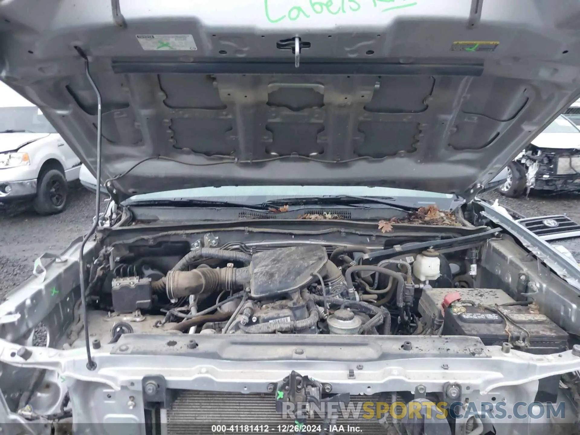 10 fotografías del automóvil dañado 3TYSX5EN9MT005307 TOYOTA TACOMA 2021