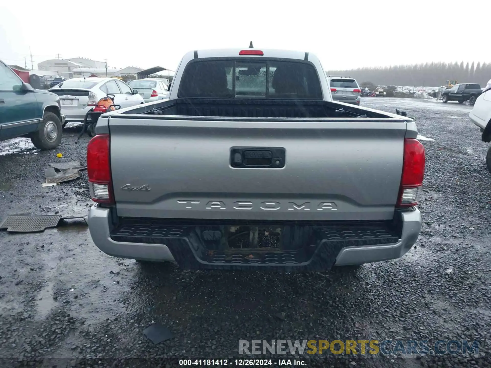 17 fotografías del automóvil dañado 3TYSX5EN9MT005307 TOYOTA TACOMA 2021