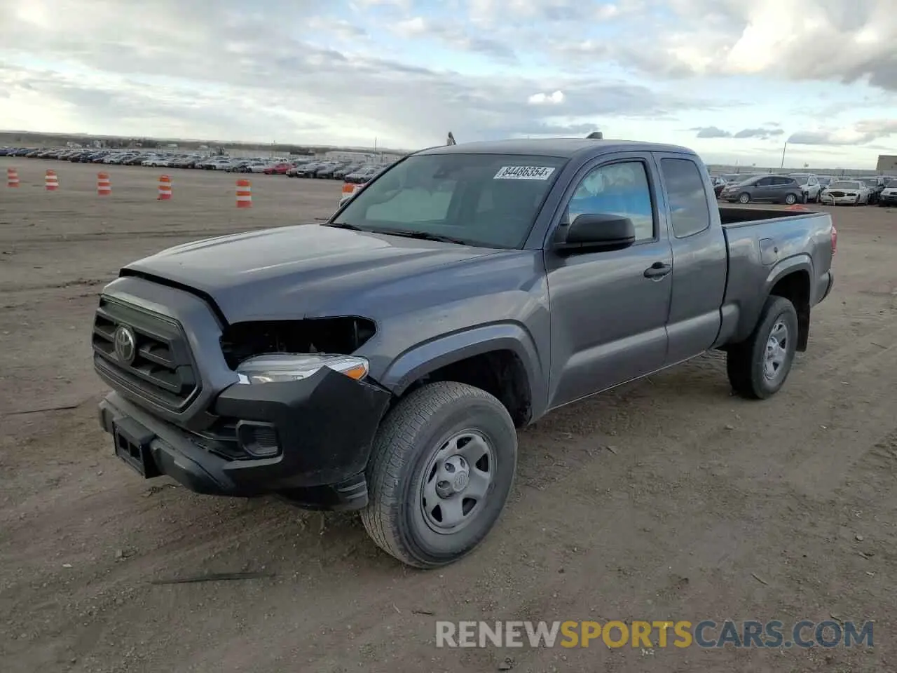 1 fotografías del automóvil dañado 3TYSX5EN9MT006571 TOYOTA TACOMA 2021