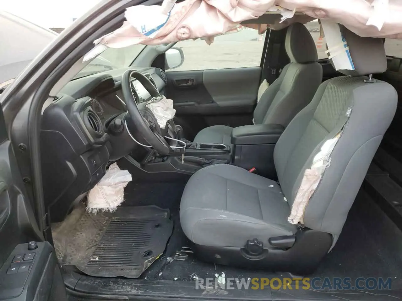 7 fotografías del automóvil dañado 3TYSX5EN9MT006571 TOYOTA TACOMA 2021