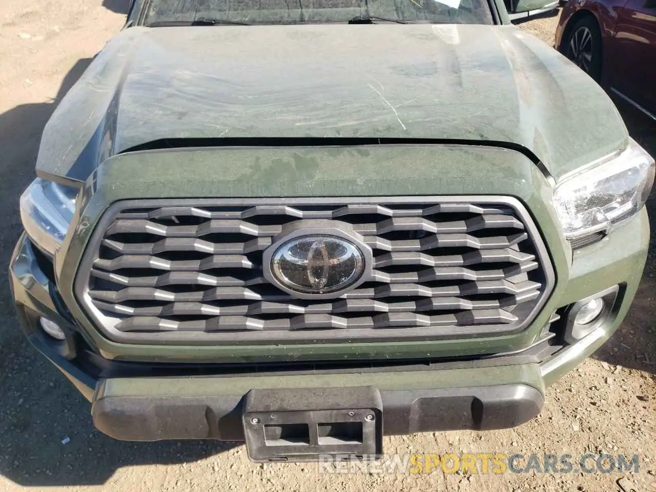 11 fotografías del automóvil dañado 3TYSZ5AN0MT035649 TOYOTA TACOMA 2021