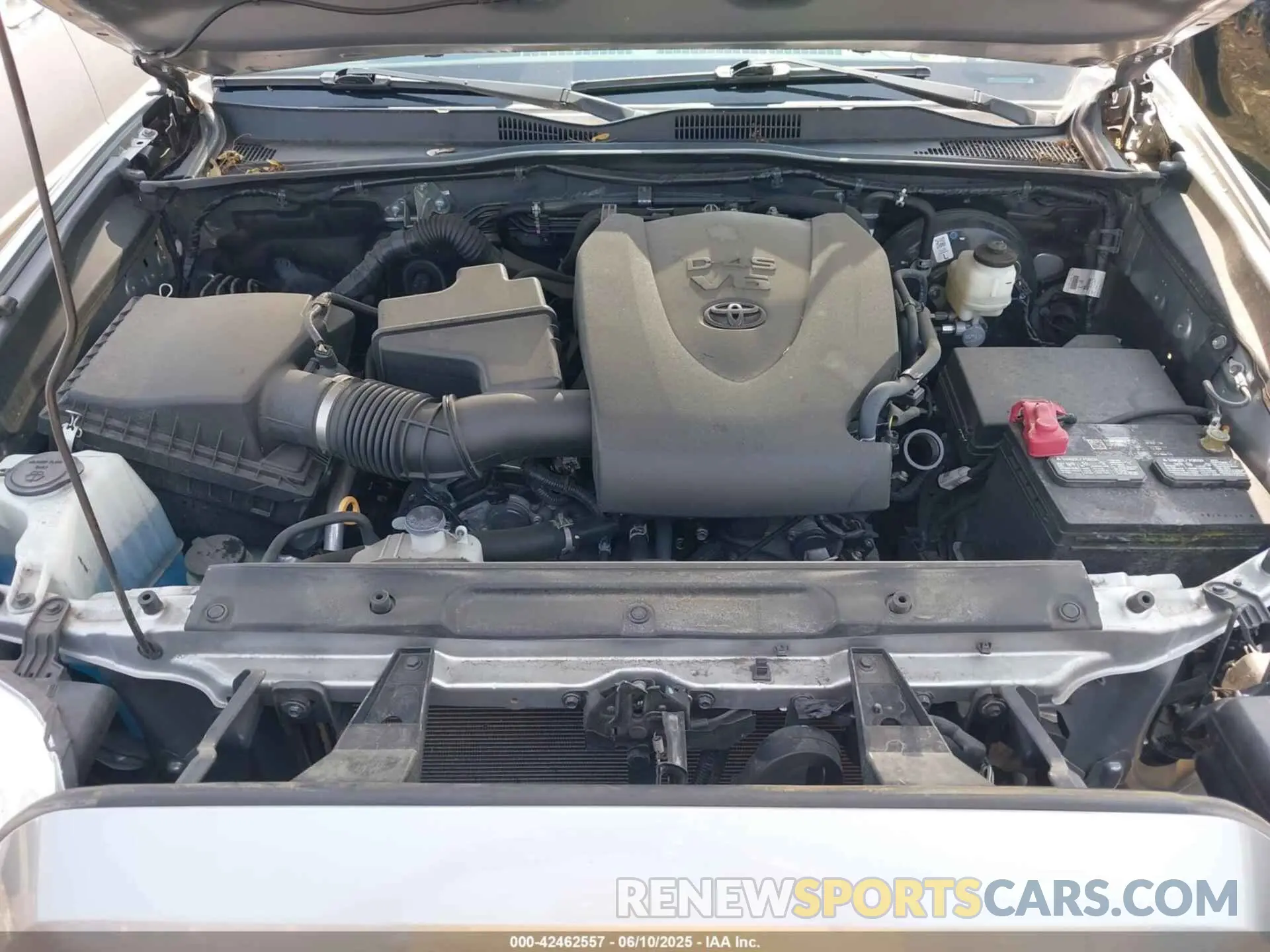 10 fotografías del automóvil dañado 3TYSZ5AN0MT036820 TOYOTA TACOMA 2021