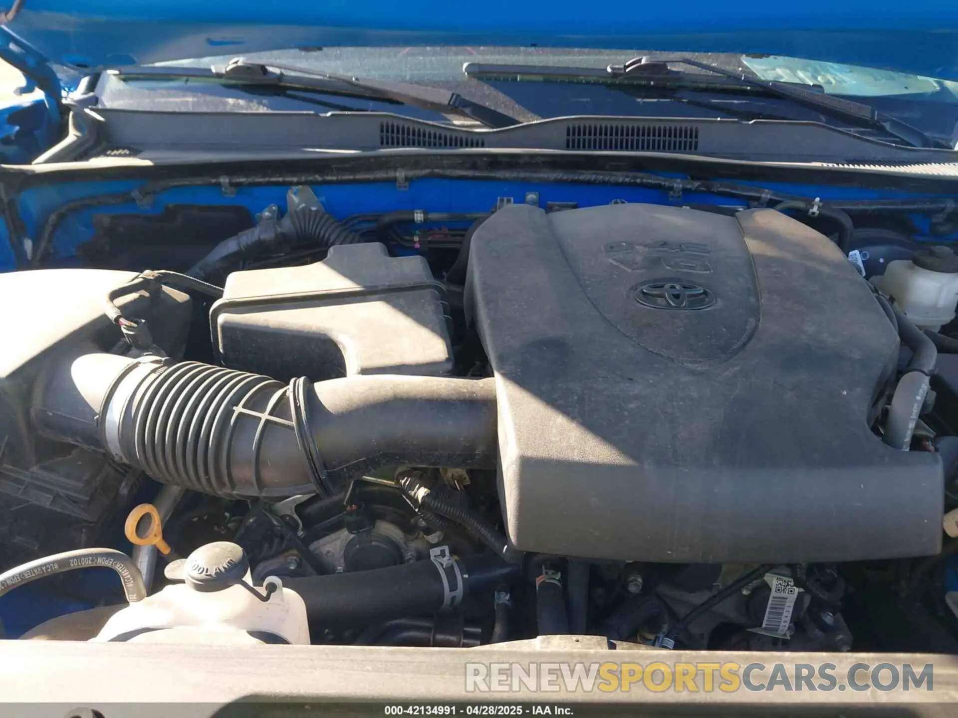 10 fotografías del automóvil dañado 3TYSZ5AN3MT015623 TOYOTA TACOMA 2021
