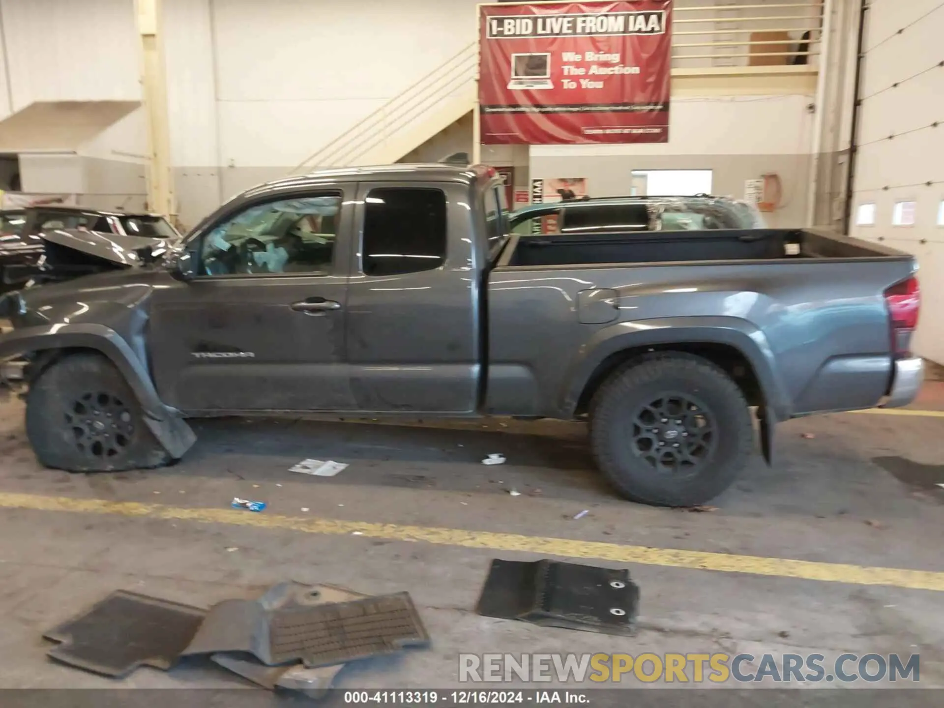 12 fotografías del automóvil dañado 3TYSZ5AN3MT034530 TOYOTA TACOMA 2021