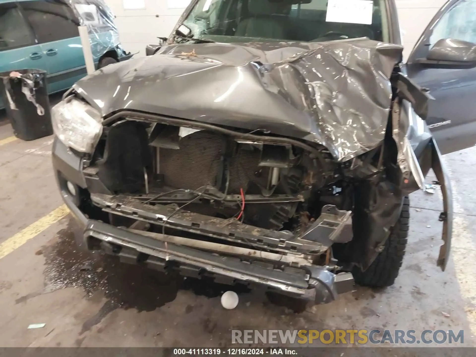 4 fotografías del automóvil dañado 3TYSZ5AN3MT034530 TOYOTA TACOMA 2021