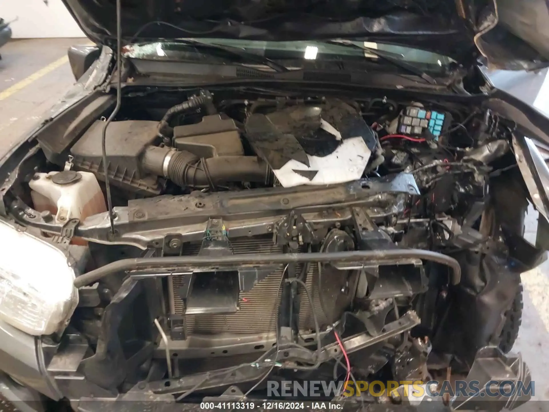 7 fotografías del automóvil dañado 3TYSZ5AN3MT034530 TOYOTA TACOMA 2021
