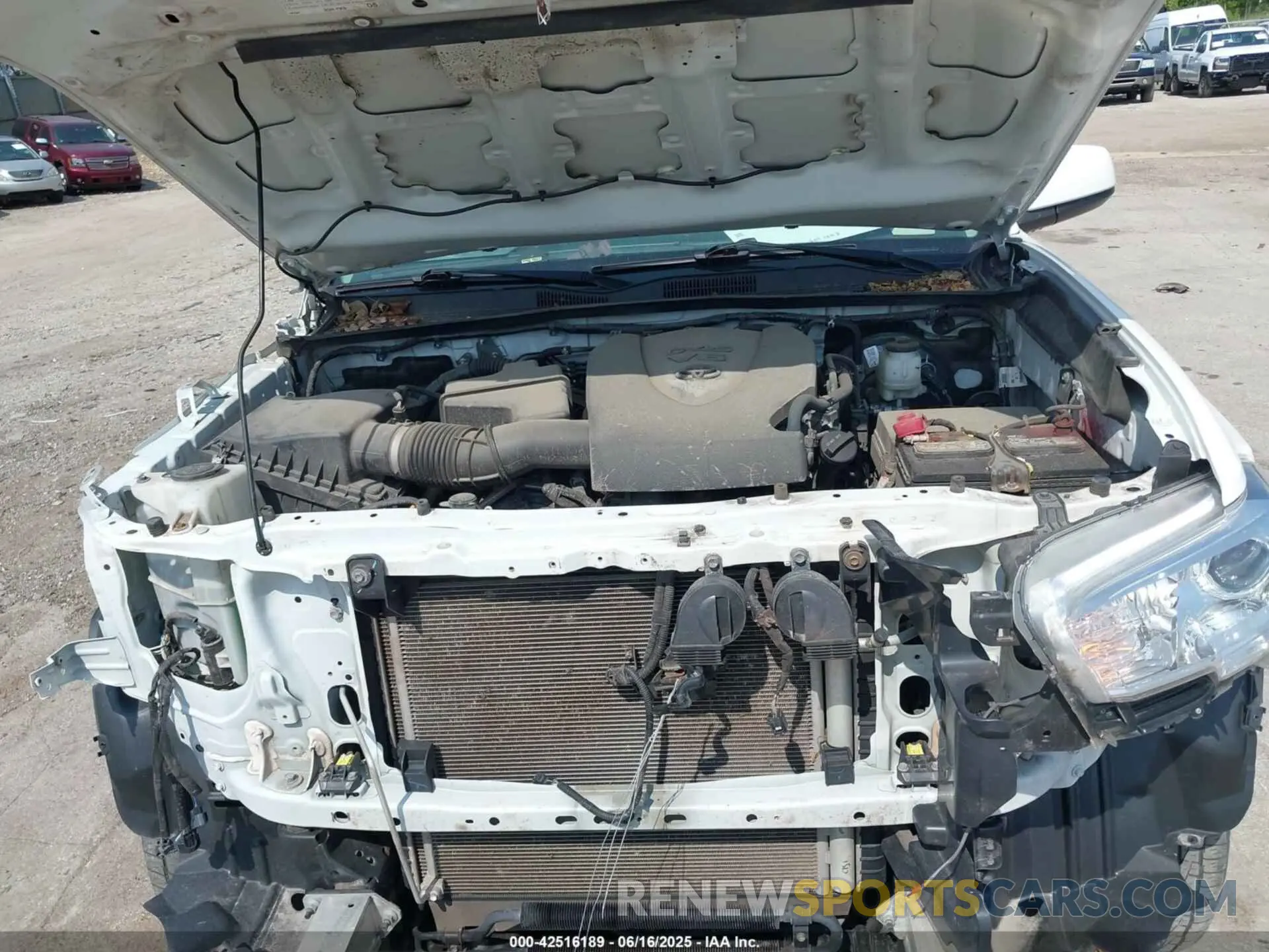 10 fotografías del automóvil dañado 3TYSZ5AN3MT049514 TOYOTA TACOMA 2021
