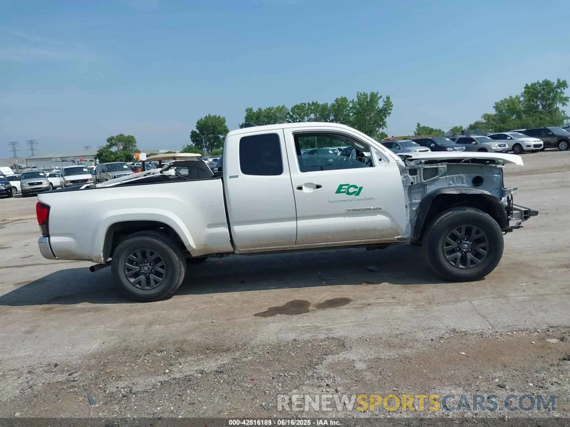 14 fotografías del automóvil dañado 3TYSZ5AN3MT049514 TOYOTA TACOMA 2021