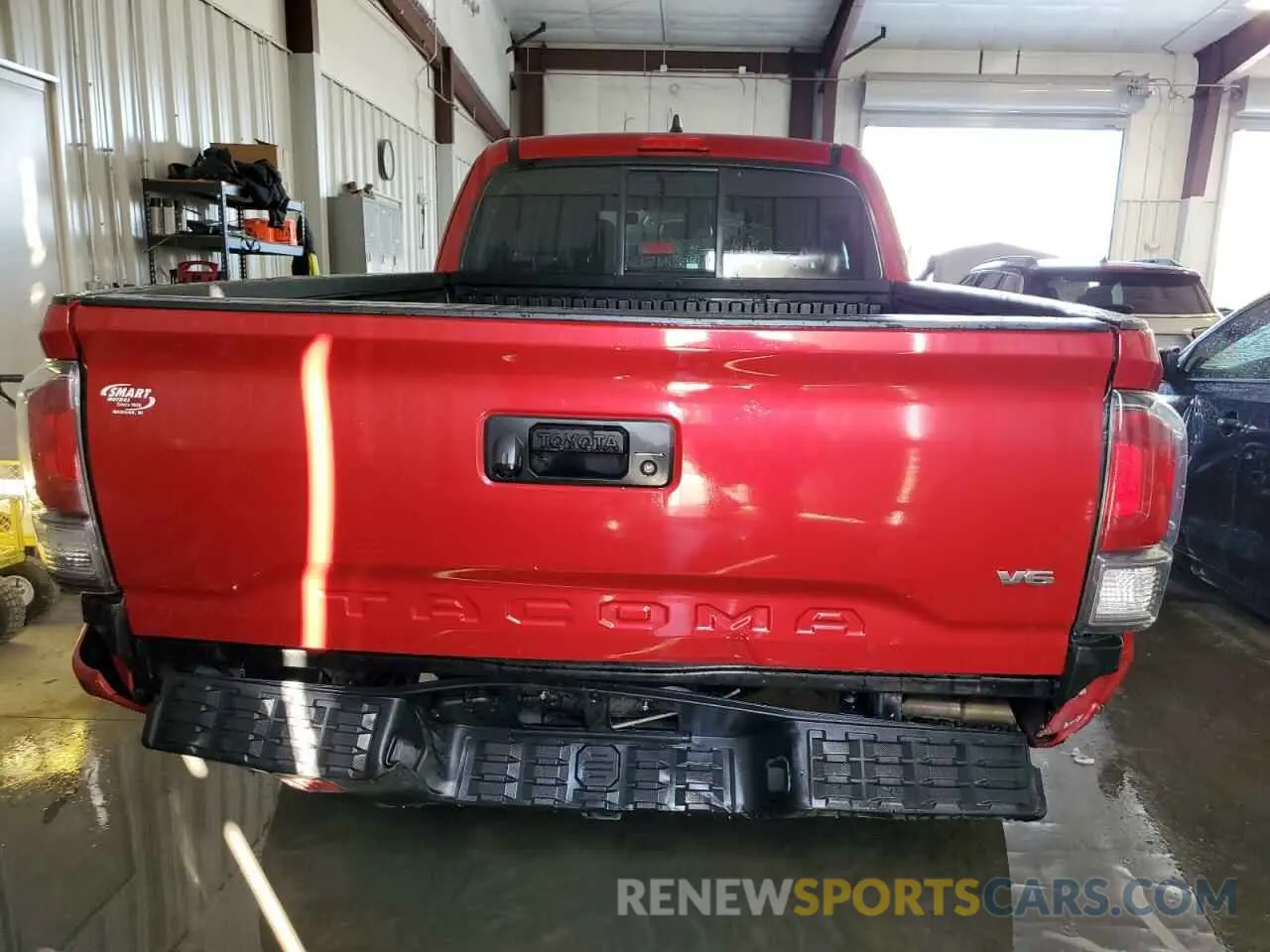 9 fotografías del automóvil dañado 3TYSZ5AN6MT015664 TOYOTA TACOMA 2021