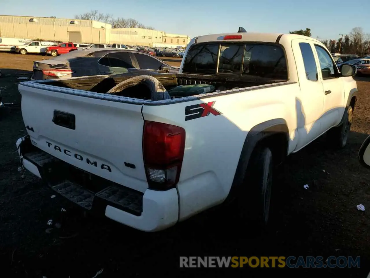 3 fotografías del automóvil dañado 3TYSZ5AN8MT011261 TOYOTA TACOMA 2021