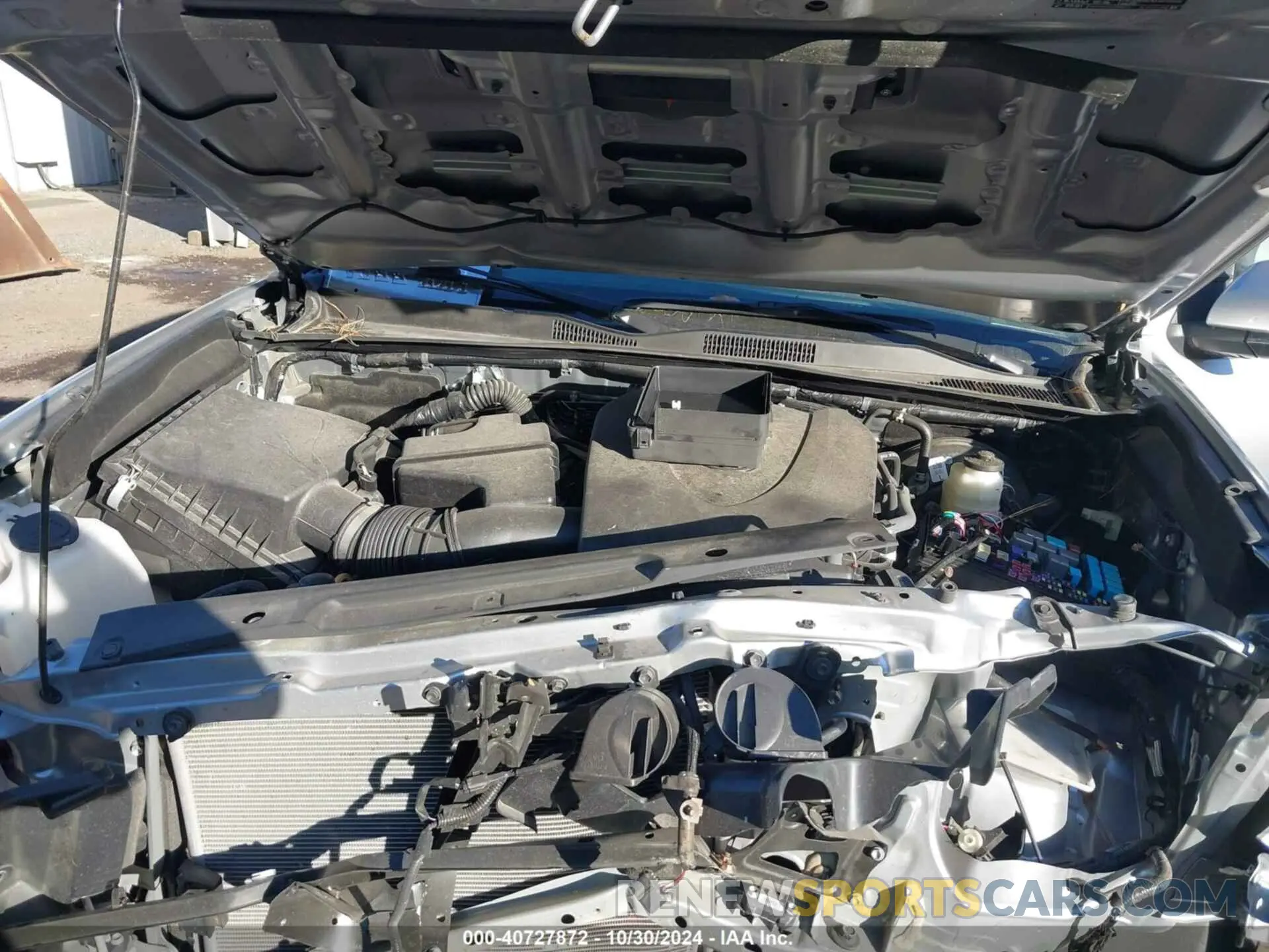10 fotografías del automóvil dañado 3TYSZ5AN8MT014807 TOYOTA TACOMA 2021