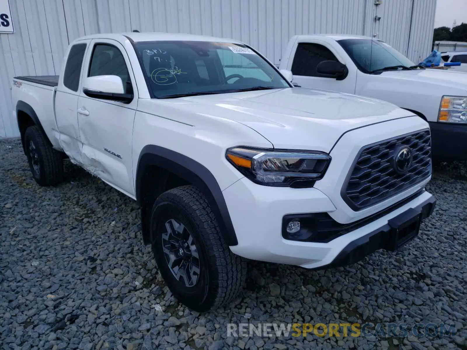 1 fotografías del automóvil dañado 3TYSZ5AN8MT014905 TOYOTA TACOMA 2021
