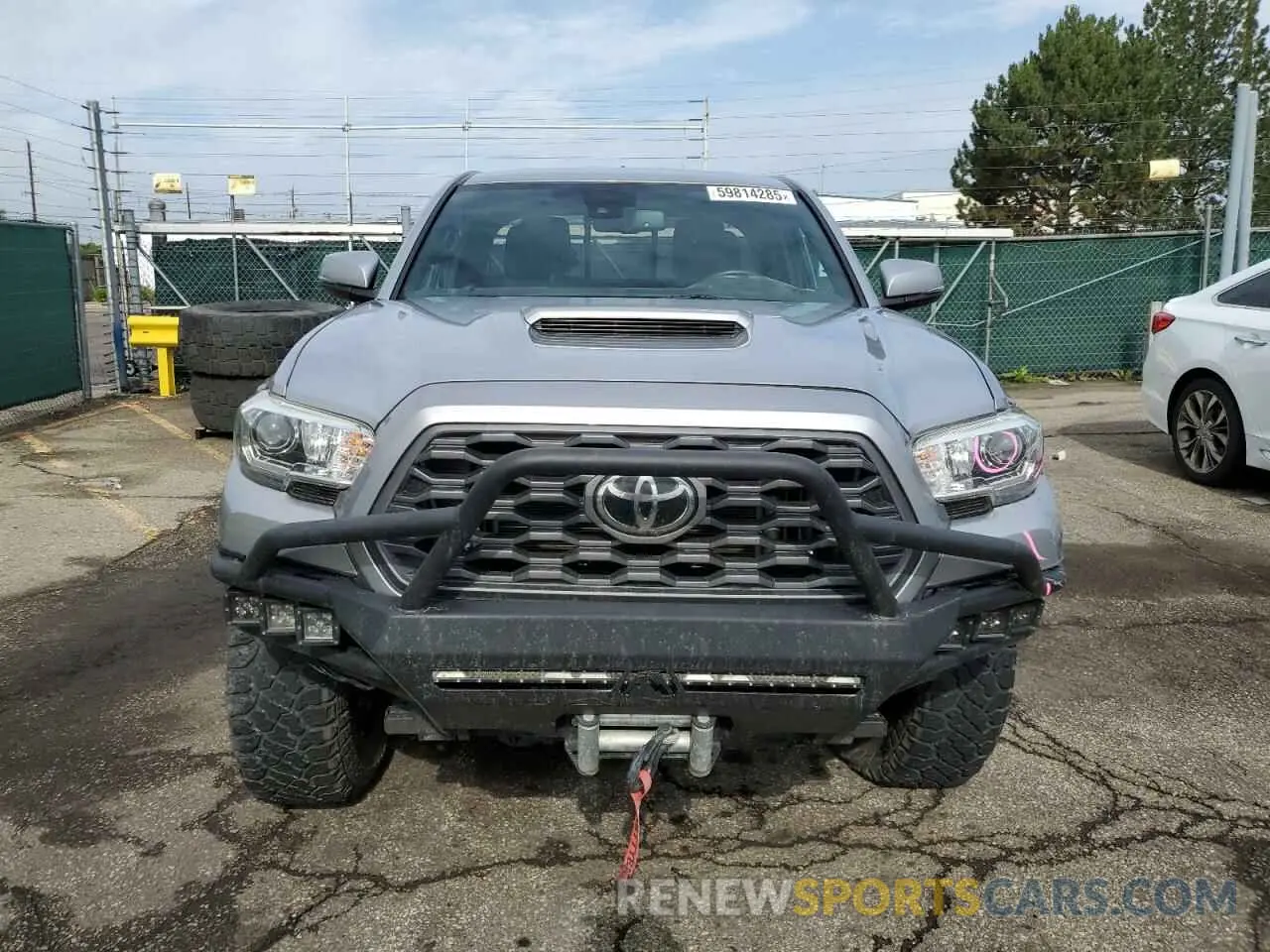 5 fotografías del automóvil dañado 3TYSZ5AN9MT012225 TOYOTA TACOMA 2021