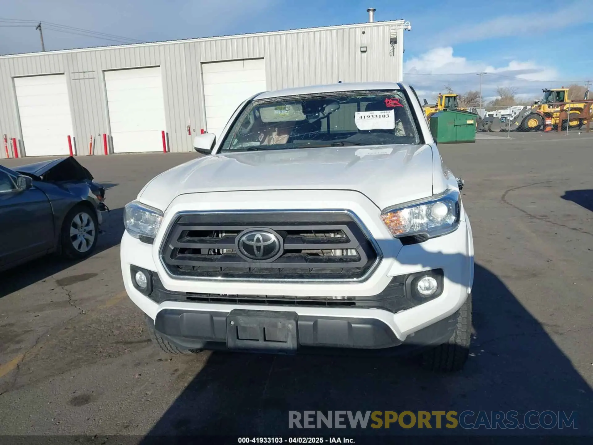 12 fotografías del automóvil dañado 3TYSZ5ANXMT010581 TOYOTA TACOMA 2021
