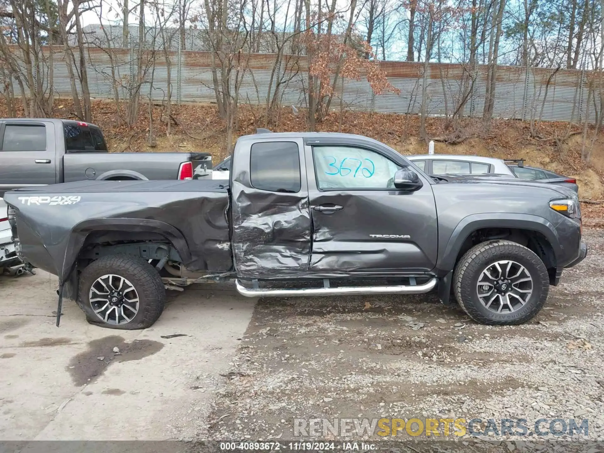 14 fotografías del automóvil dañado 3TYSZ5ANXMT014307 TOYOTA TACOMA 2021