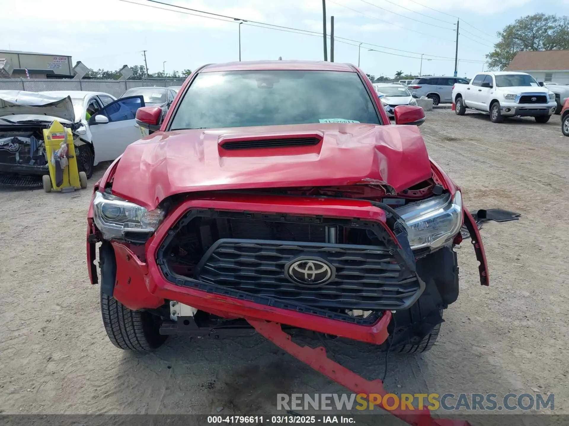 13 fotografías del automóvil dañado 3TYSZ5ANXMT014601 TOYOTA TACOMA 2021