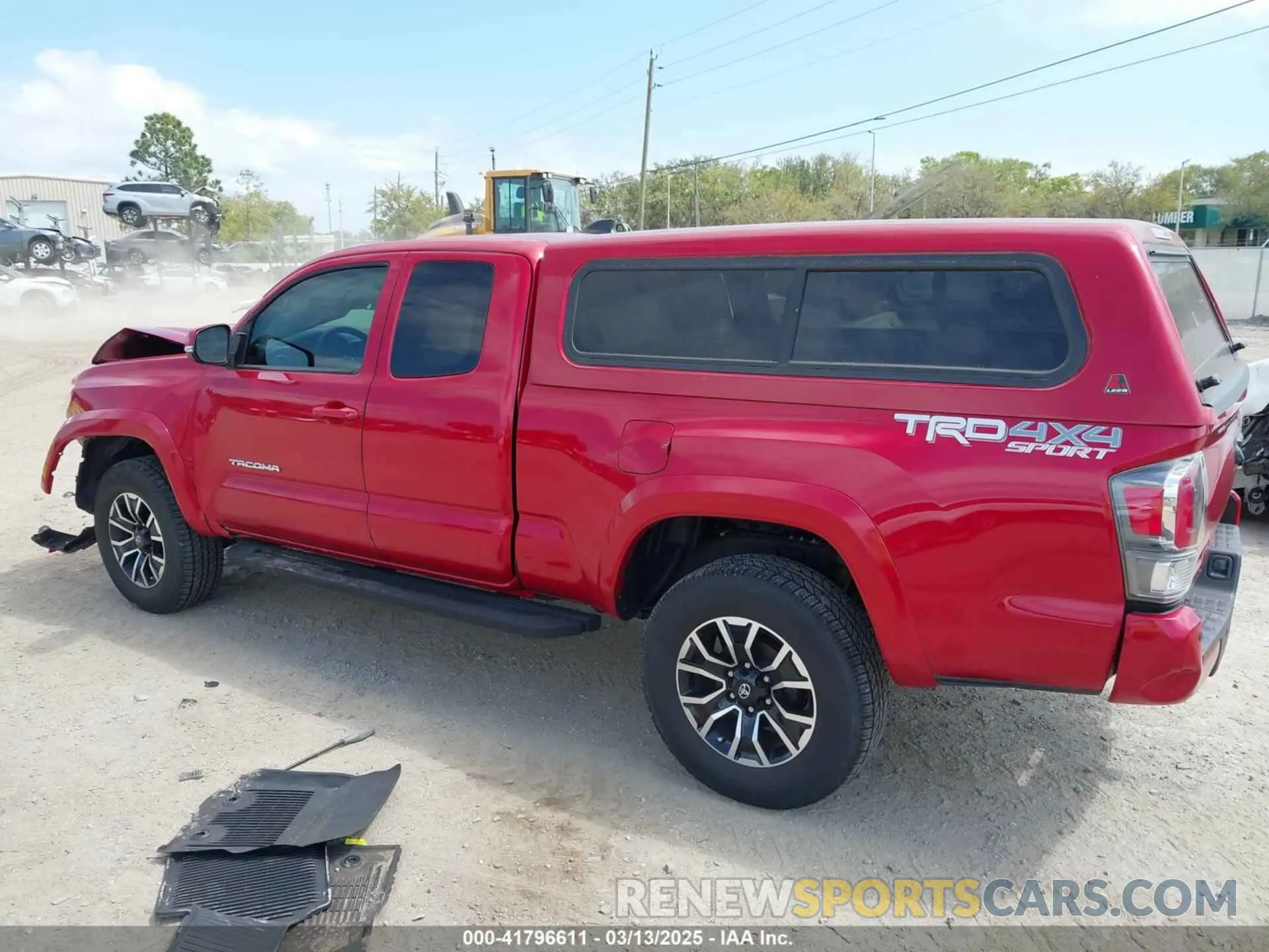 15 fotografías del automóvil dañado 3TYSZ5ANXMT014601 TOYOTA TACOMA 2021