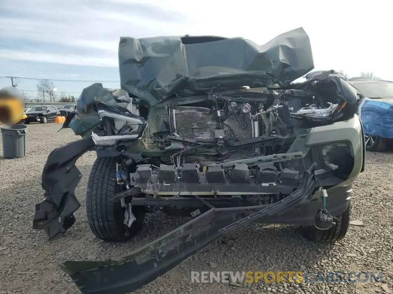 5 fotografías del automóvil dañado 3TYSZ5ANXMT019751 TOYOTA TACOMA 2021