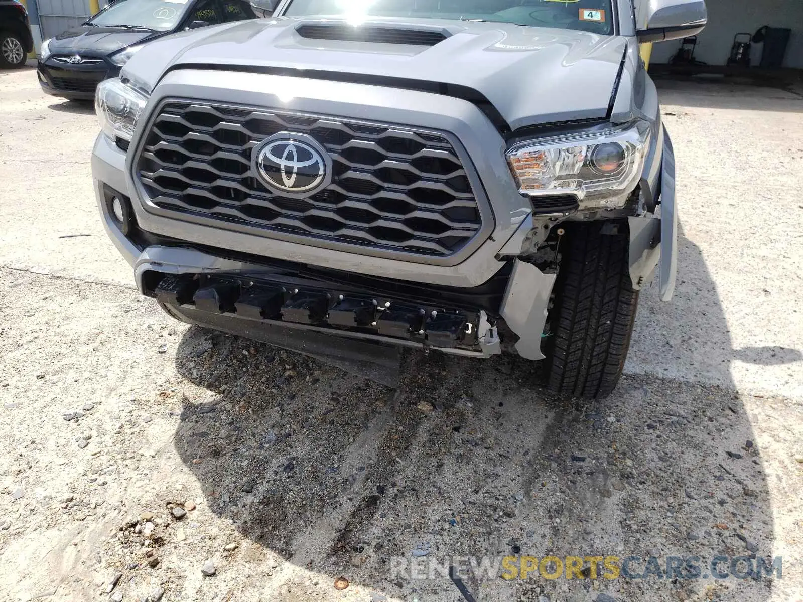 9 fotografías del automóvil dañado 3TYSZ5ANXMT021886 TOYOTA TACOMA 2021
