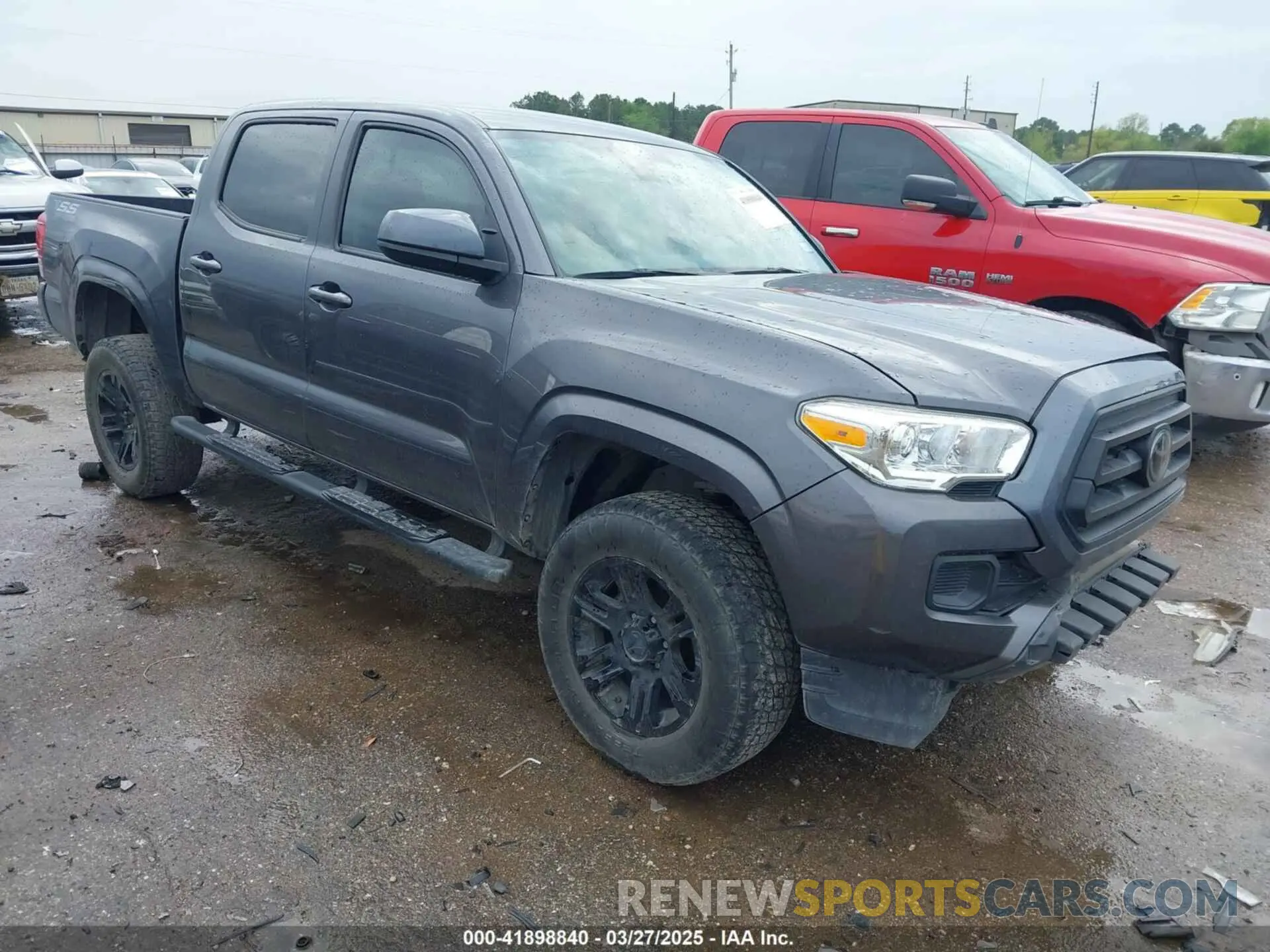 1 fotografías del automóvil dañado 5TFAX5GN1MX192380 TOYOTA TACOMA 2021