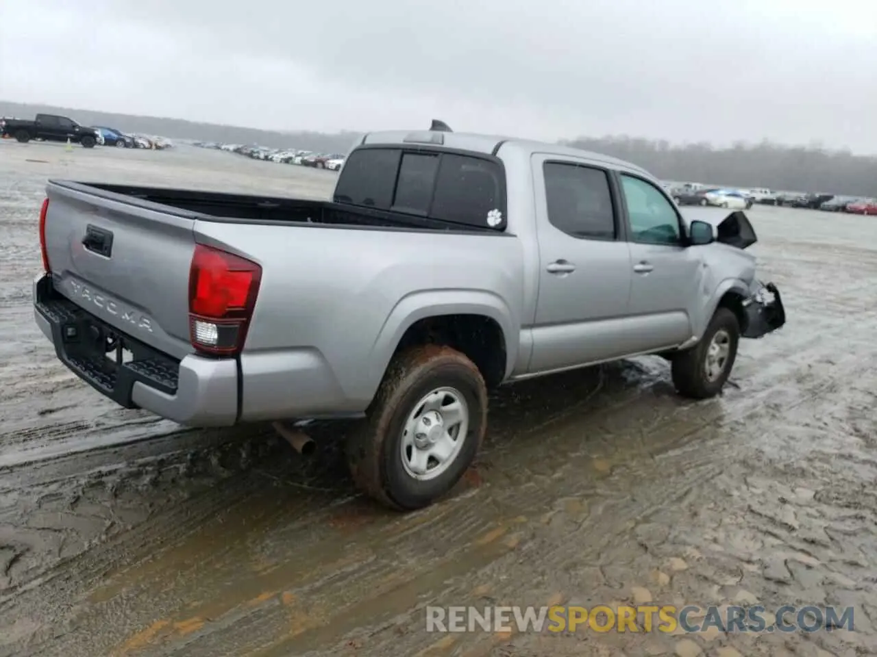 3 fotografías del automóvil dañado 5TFAX5GN2MX190928 TOYOTA TACOMA 2021