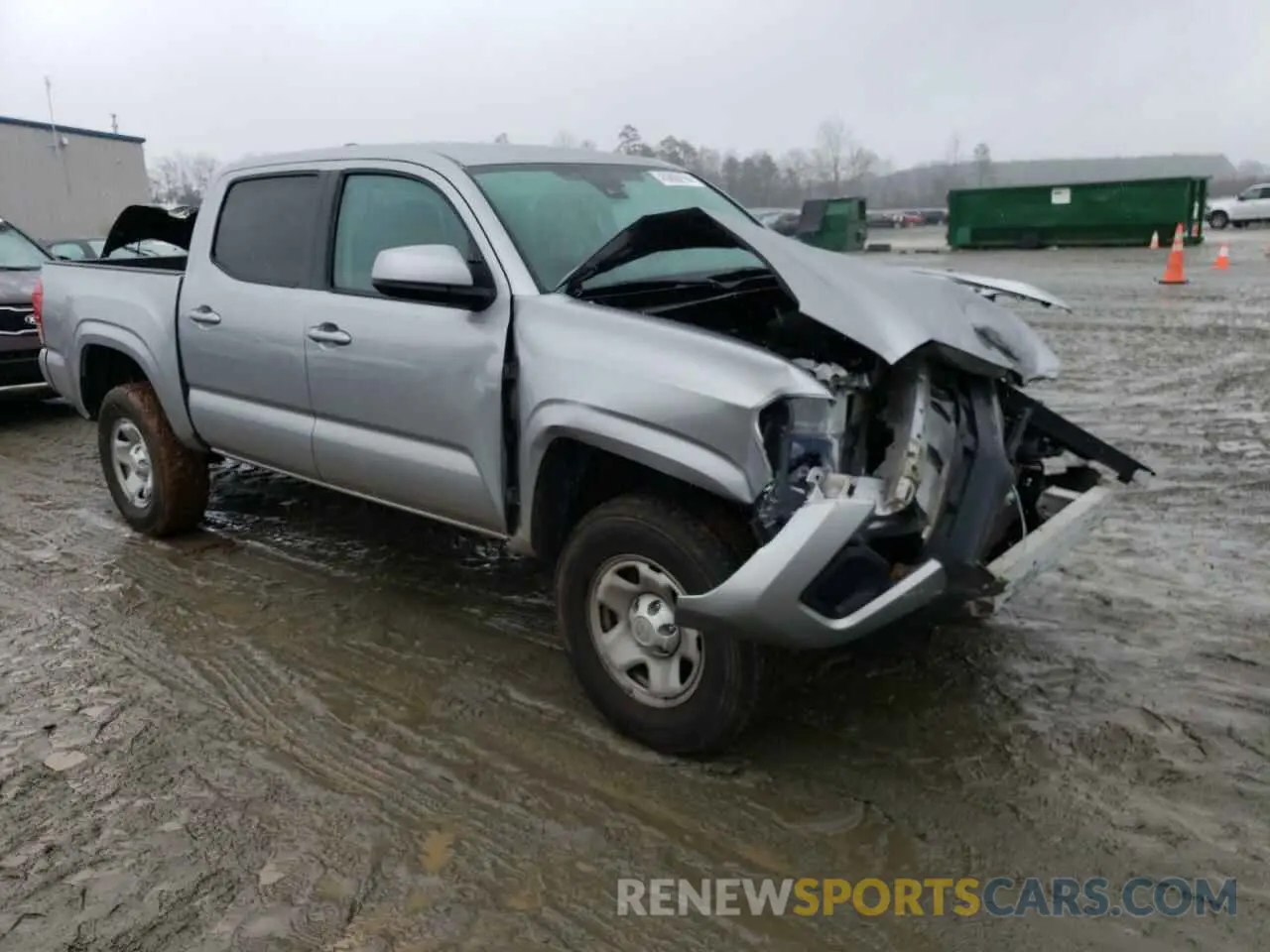 4 fotografías del automóvil dañado 5TFAX5GN2MX190928 TOYOTA TACOMA 2021