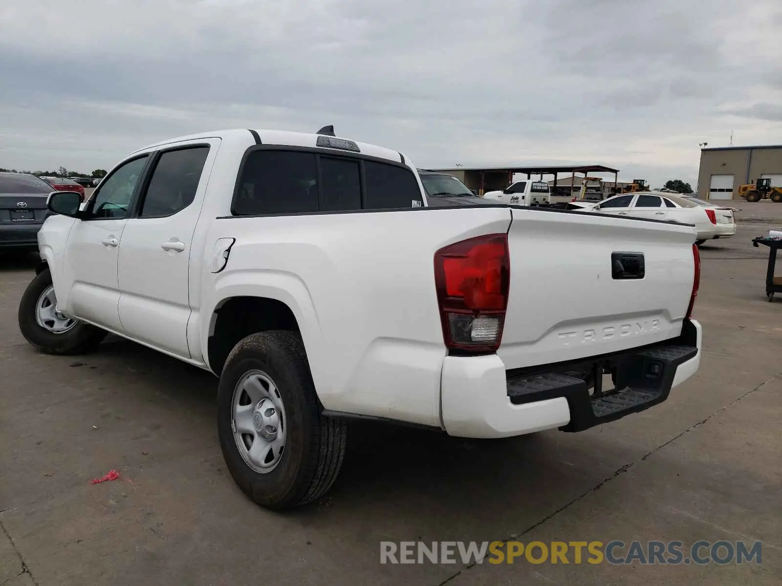 3 fotografías del automóvil dañado 5TFAX5GN3MX193742 TOYOTA TACOMA 2021
