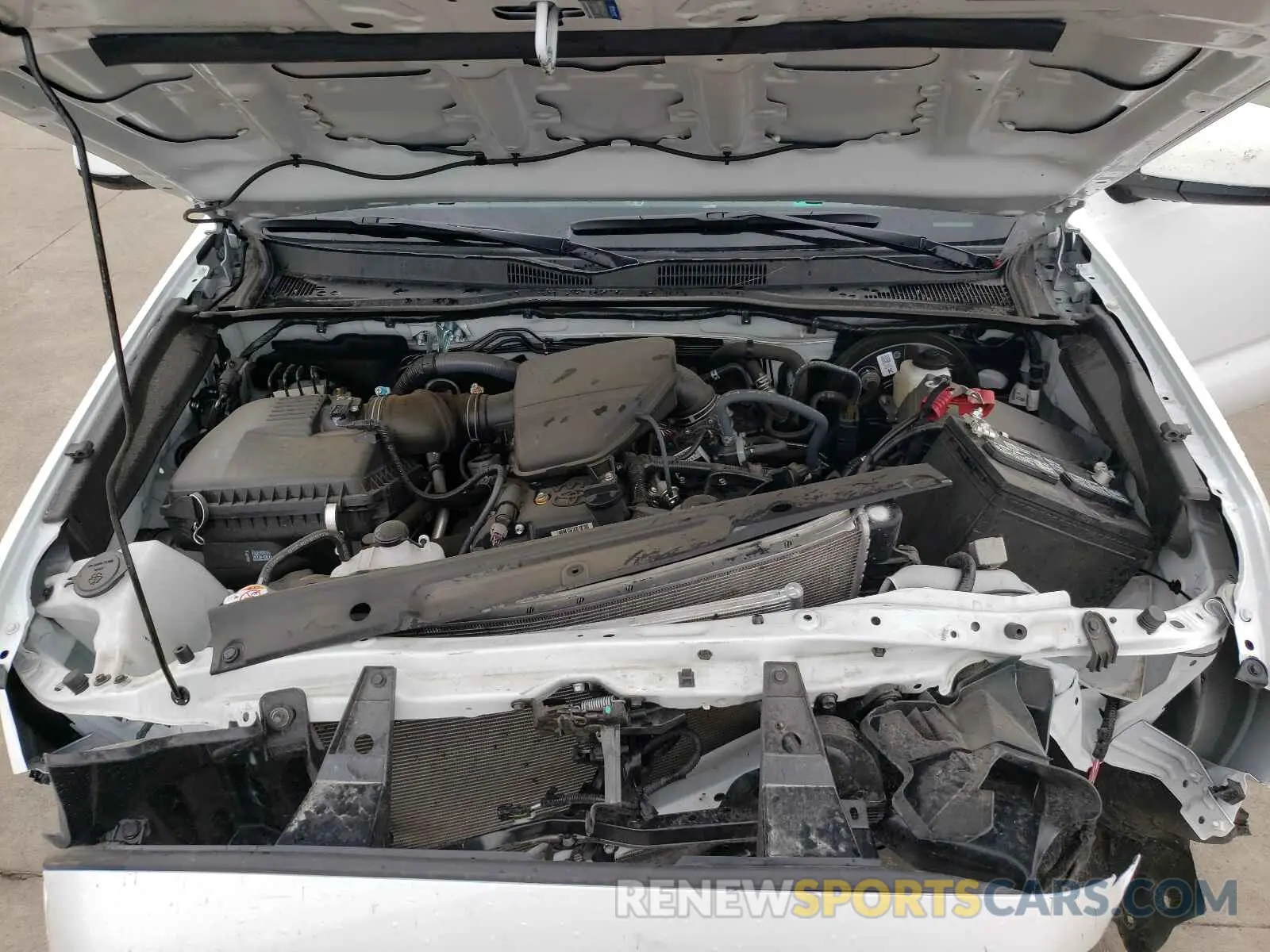 7 fotografías del automóvil dañado 5TFAX5GN3MX193742 TOYOTA TACOMA 2021
