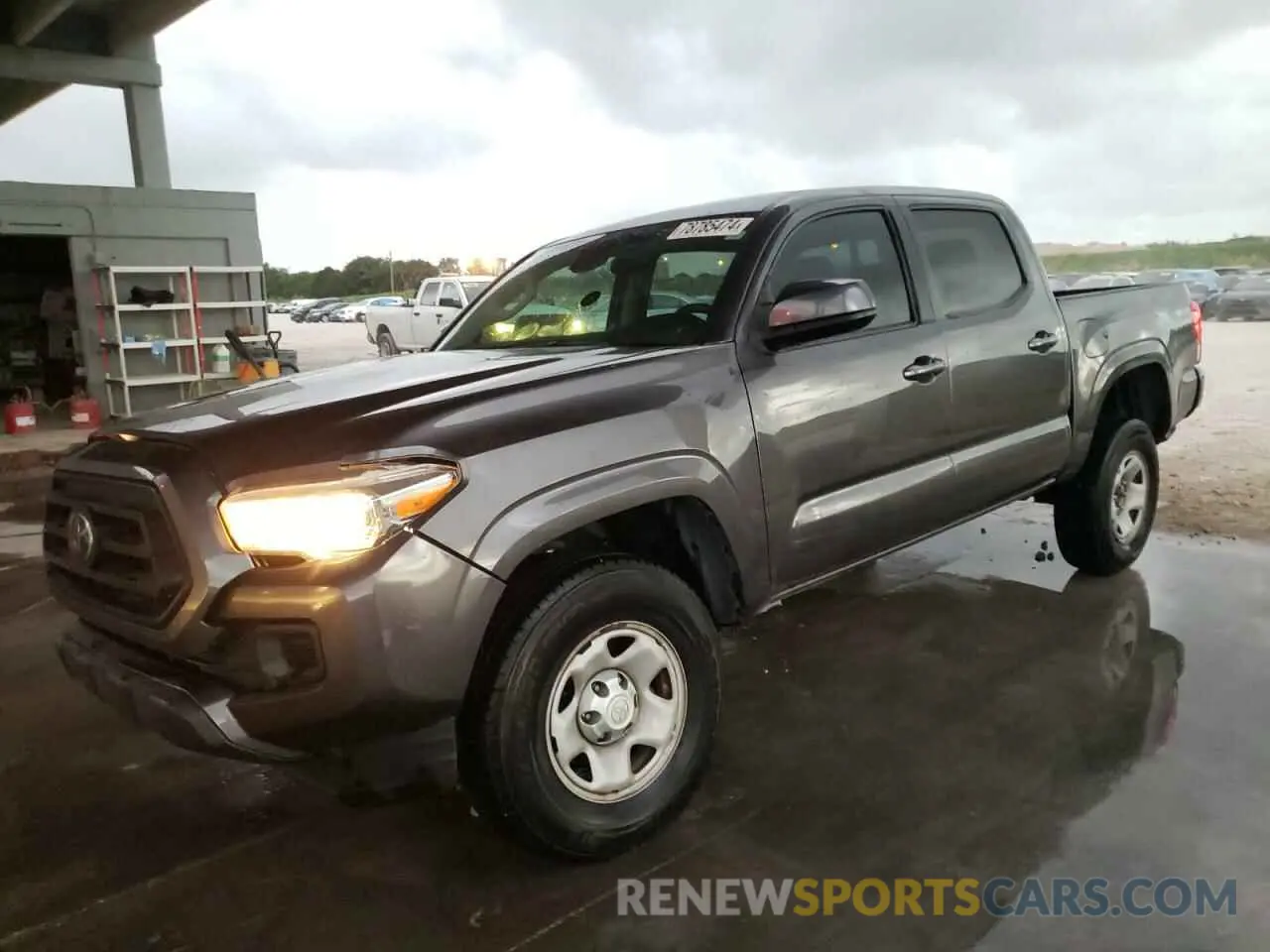 1 fotografías del automóvil dañado 5TFAX5GN3MX194339 TOYOTA TACOMA 2021