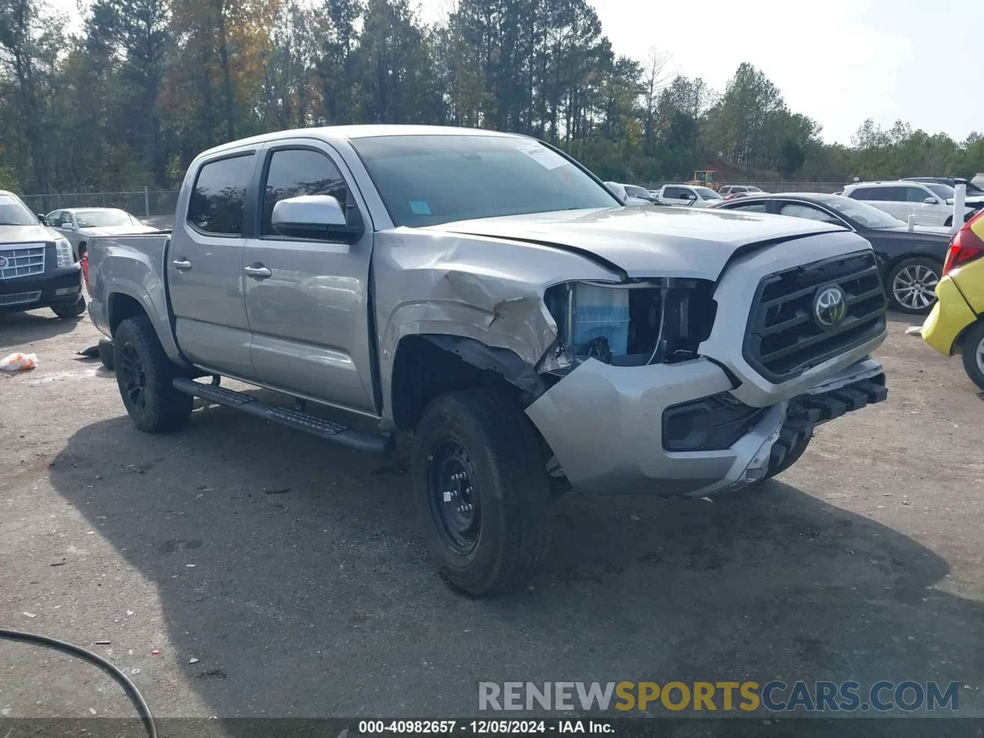 1 fotografías del automóvil dañado 5TFAX5GN5MX190132 TOYOTA TACOMA 2021