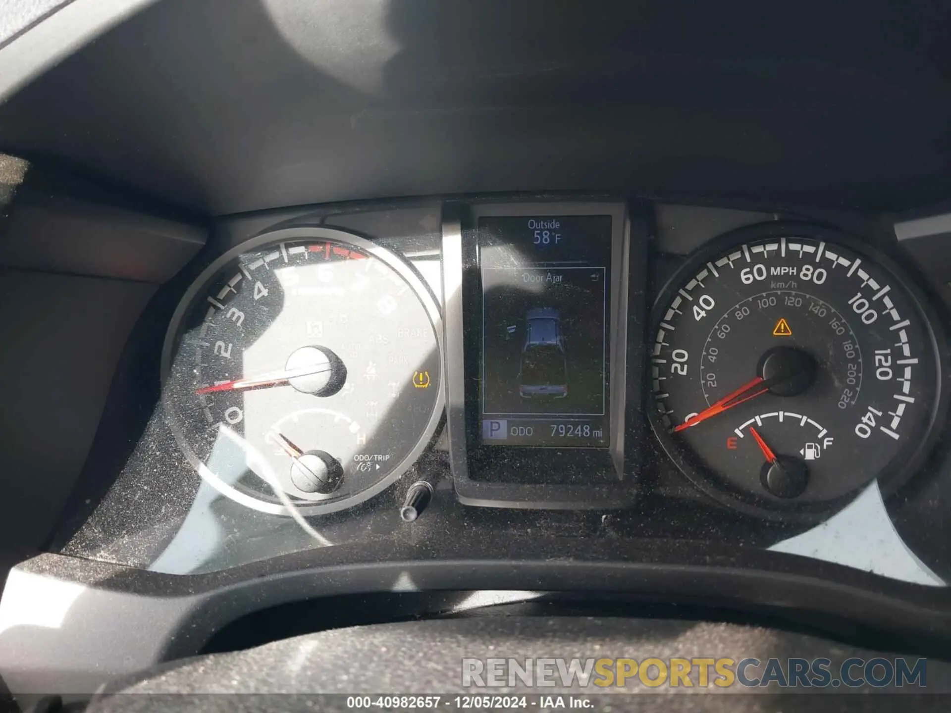 7 fotografías del automóvil dañado 5TFAX5GN5MX190132 TOYOTA TACOMA 2021
